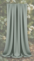 Linen Throw in Celadon Mist Hue